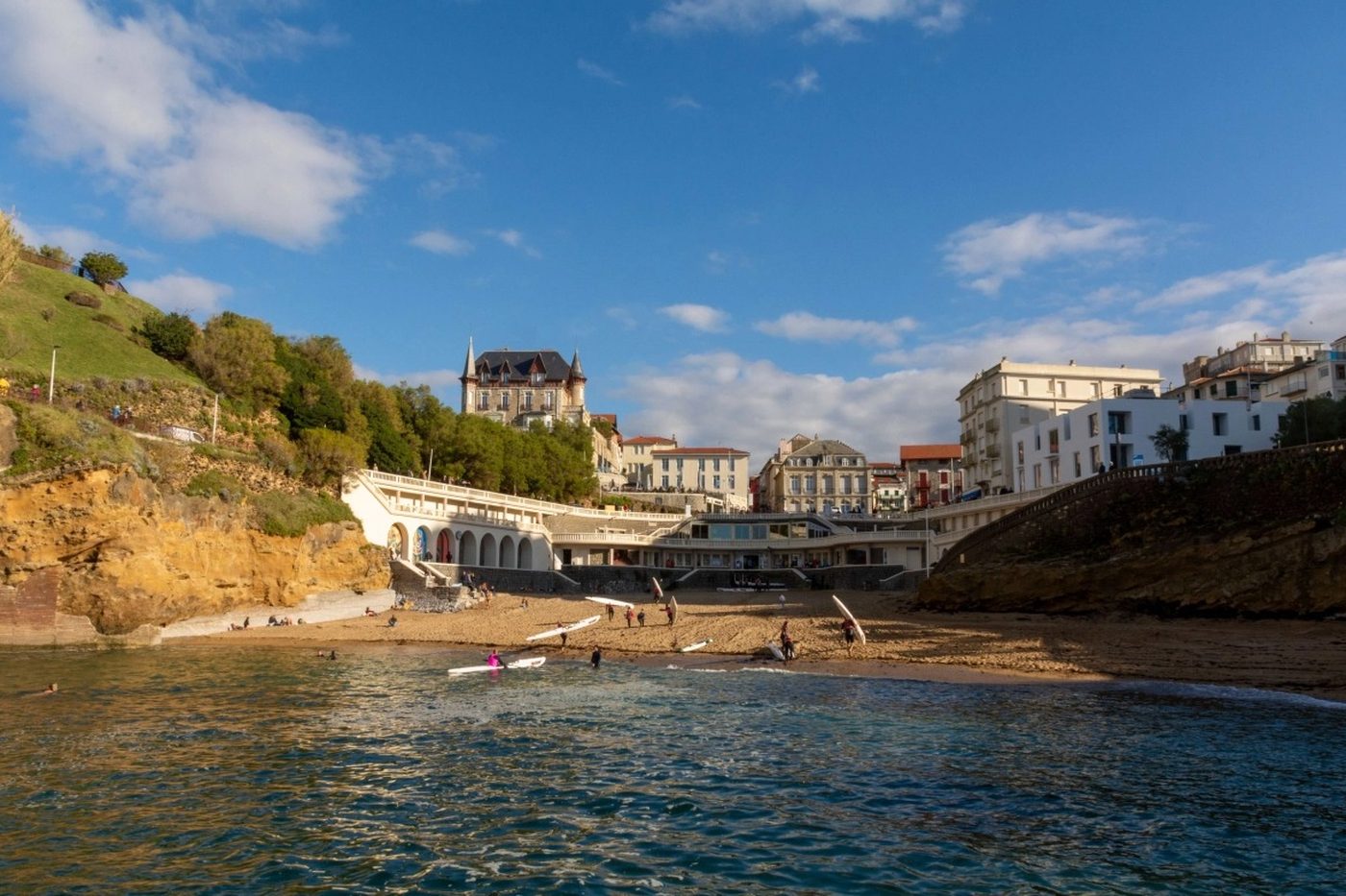 Biarritz : La plage du Port Vieux